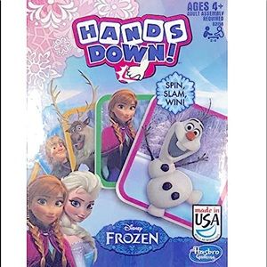 New and sealed Disney FROZEN Hands Down Game by Hasbro- ages 4 and up 💜🖤